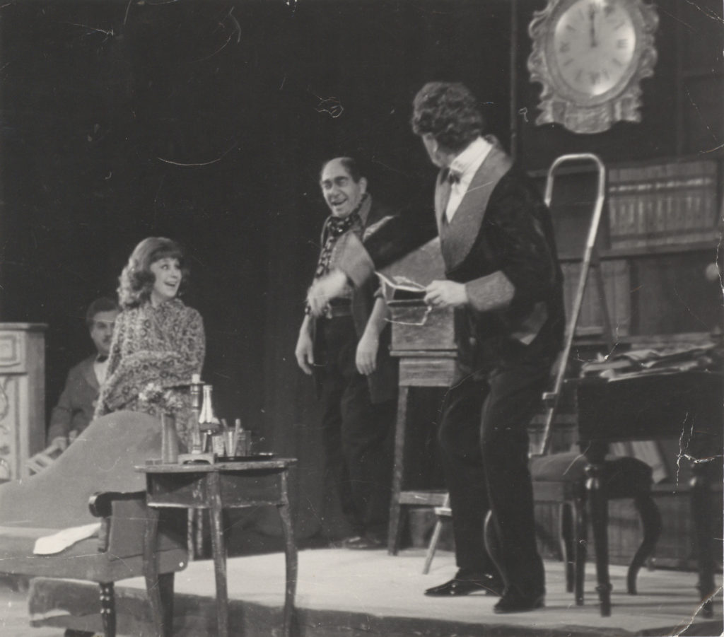 Сцена из спектакля «Моя прекрасная леди», 1974 г.: фотография