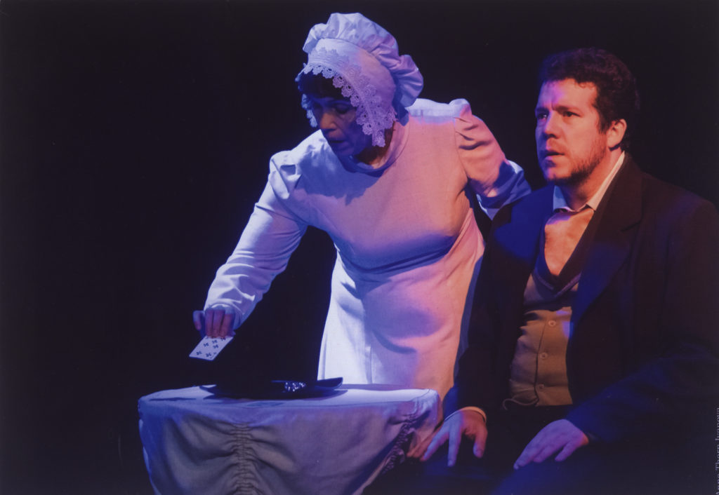 В. Нефёдова, Г. Забавин (спектакль «Пиковая дама»): фотография