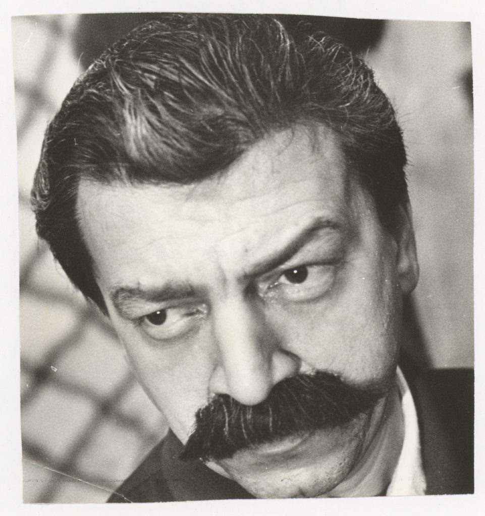 С. Сафонов (спектакль «Чёрный человек», 1984 г.): фотография